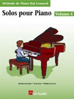Méthode de piano Hal Leonard vol.4 - Solos (+CD) :