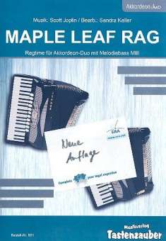 Maple Leaf Rag: für 2 Akkordeons
