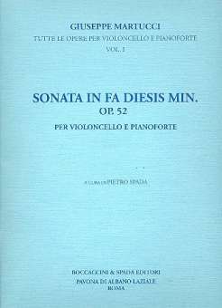 Sonate fis-Moll op.52 für Violoncello