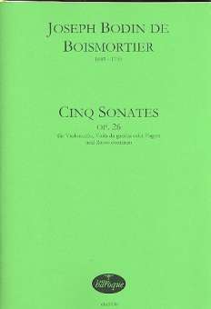 5 Sonates op.26