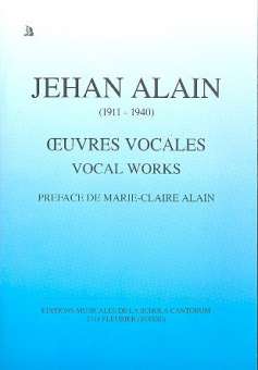 Oeuvres vocales
