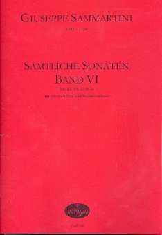 Sämtliche Sonaten Band 6
