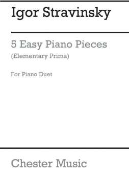 5 easy Pieces for piano 4 hands