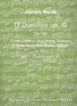12 Duettinos op.42 Band 1 (Nr.1-6)