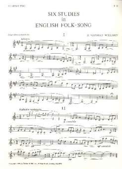 6 Studies in English Folk Songs