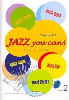 Jazz You can vol.2 (+CD) für Akkordeon