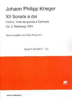 12 Sonate a doi op.2 Band 2 (Nr.7-12)