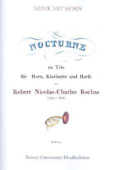 Nocturne en Trio für Horn, Klarinette (Vl)