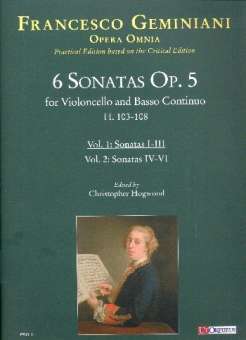 6 Sonaten op.5 H103-108 Band 1 (Nr.1-3)