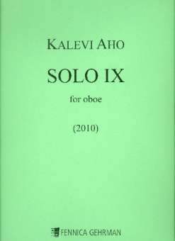 Solo no.9 for oboe