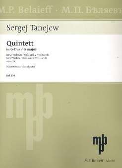 Quintett G-Dur op.14 für 2 Violinen,