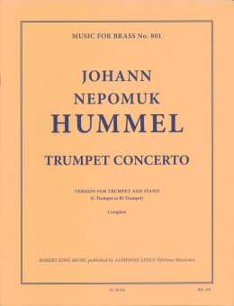 Concerto for trumpet and orchestra :