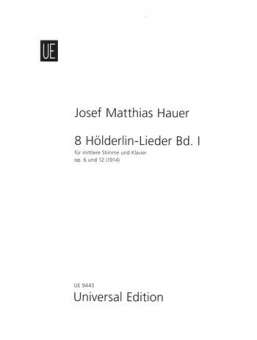 8 Hölderlin-Lieder op.6 und op.12 Band 1