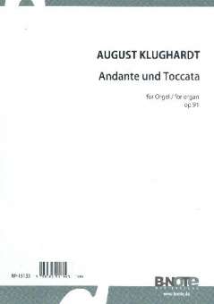 Andante und Toccata für Orgel op.91