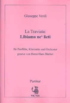 Libiamo aus La Traviata für Panflöte,
