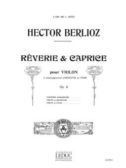 Reverie et caprice op.8 pour violon
