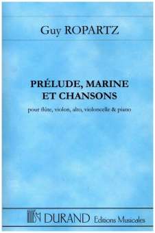 J. G. Ropartz : Prelude Marine & Chansons Poche