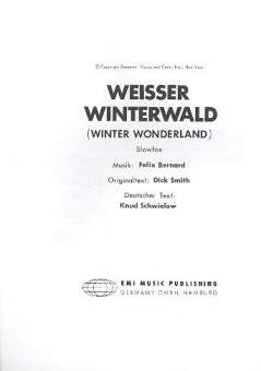 Weisser Winterwald: Einzelausgabe