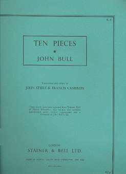 10 Pieces for piano or cembalo