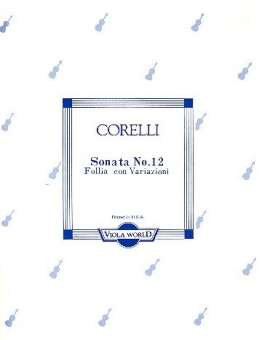 Sonata no.12 for viola and piano