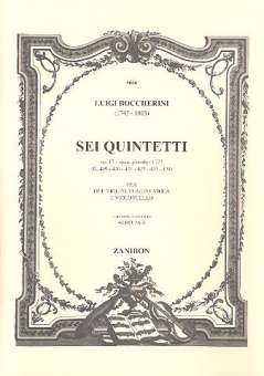 6 Quintette op.17 für Flöte,