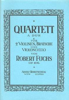 Streichquartett A-Dur Nr.4 op.106