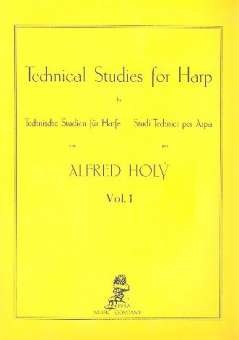 Technical Studies vol.1 : for harp