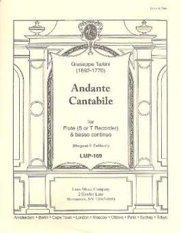 Andante Cantabile for flute (or