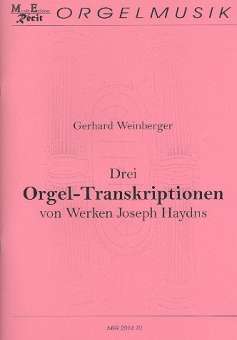 3 Orgel -Transkriptionen von Werken von Joseph Haydn :