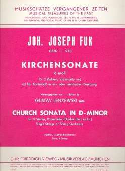 Kirchensonate d-Moll