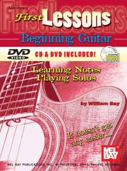 First Lessons (+CD+DVD) for beginning guitar