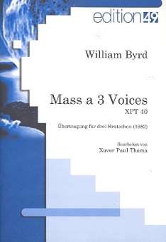 Mass for 3 voices - für 3 Violen
