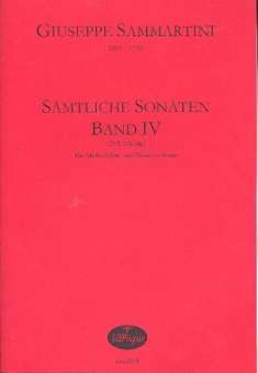 Sämtliche Sonaten Band 4
