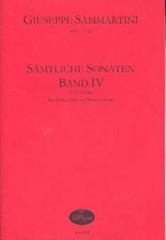 Sämtliche Sonaten Band 4