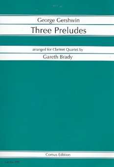 3 Preludes for 4 clarinets