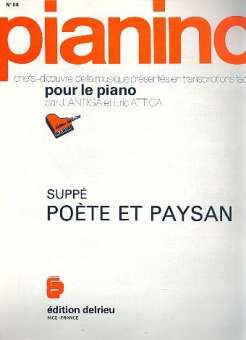 Poète et paysan pour piano