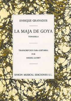 La maja de Goya Tonadilla para