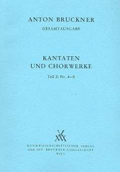 Kantaten und Chorwerke Band 2 (Nr.6-8)