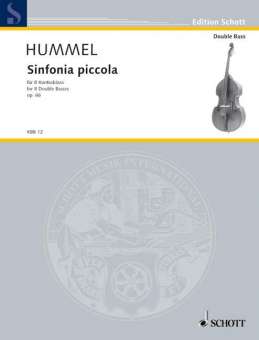 Sinfonia piccola op.66 : für 8 Kontrabässe