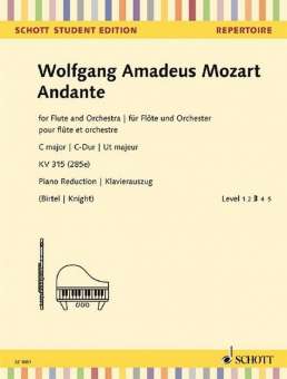 Andante C-Dur KV315 (KIV285e) für Flöte und Orchester