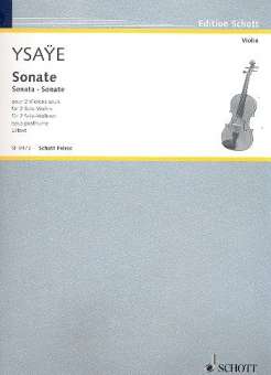 Sonate op.posthume pour 2 violons