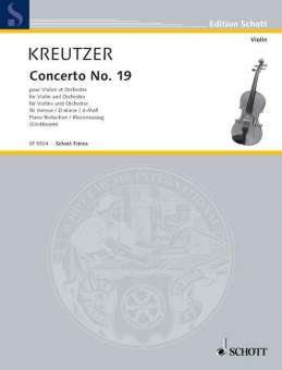 Konzert Nr.19 D-Dur für Violine und Orchester