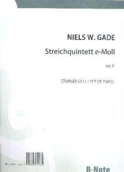 Streichquintett e-Moll op.8