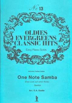 One Note Samba: Einzelausgabe