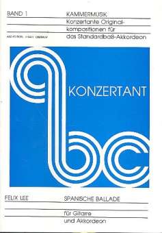 ABC Konzertant Band 1 Spanische Ballade für Gitarre