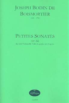 Petites sonates op.66 für 2 Violoncelli