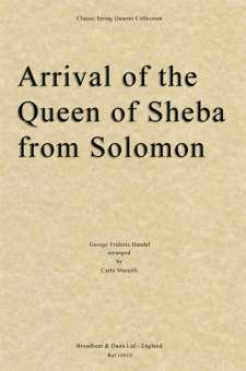 Arrival of the Queen of Sheba from Solomon