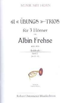 41 Übungs-Trios Band 2 (Nr.21-41)