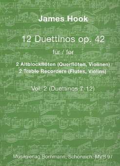 12 Duettinos op.42 Band 2 (Nr.7-12)