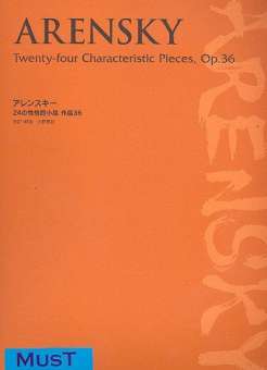 24 Characteristic Pieces op.36